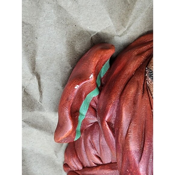 Vintage BOSSON'S Chalkware Head ABDHUL 8" 1960 England - Picture 6 of 8